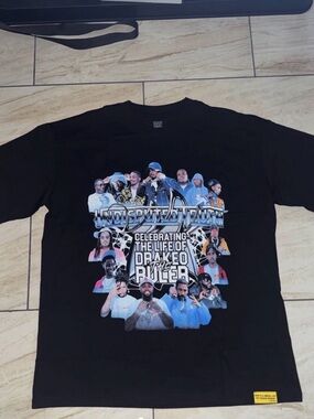 Black Short-Sleeve Drakeo Tribute Graphic Tee